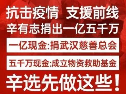 武漢最新捐款助力，眾志成城共克時艱